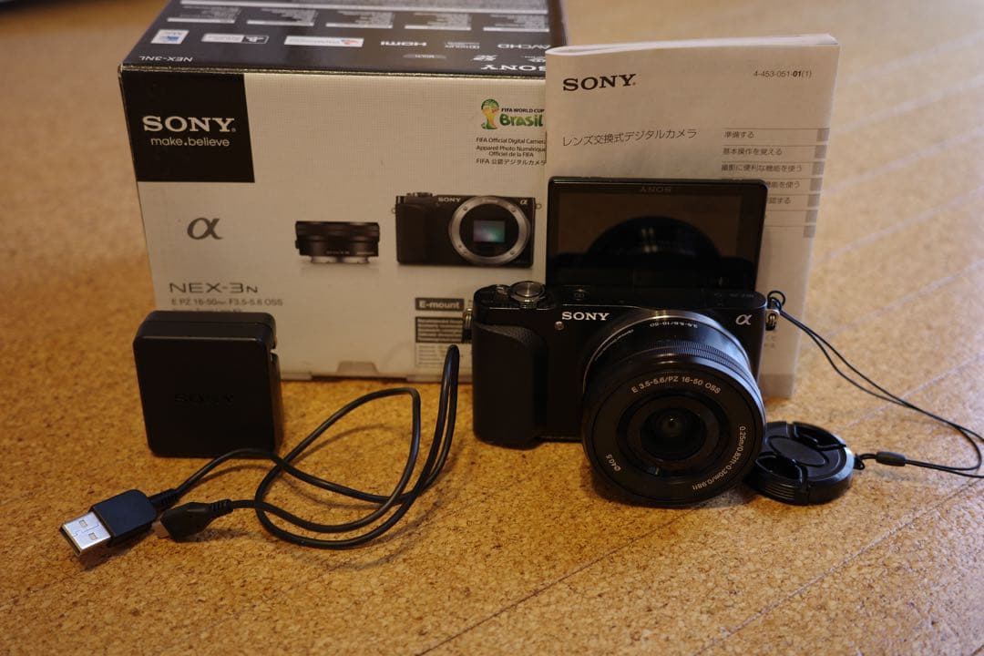 動作確認済み！SONY NEX-3N ミラーレス一眼カメラ
