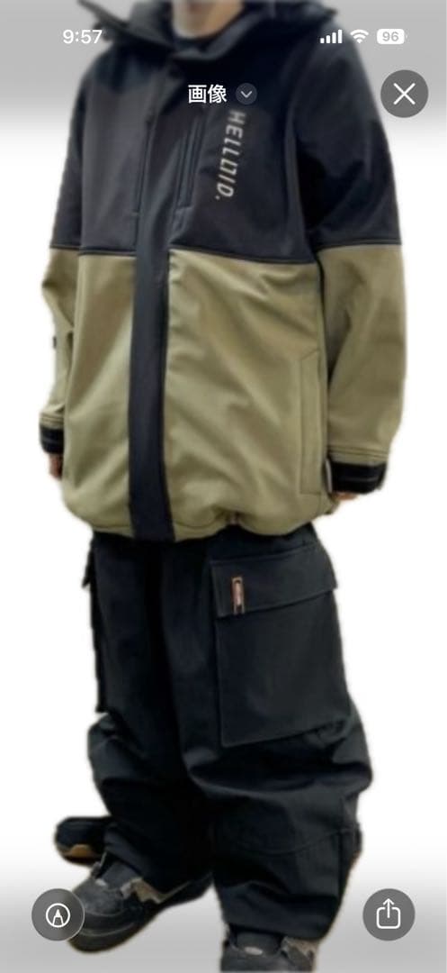 《新品未使用品》HELLOID SOFTSHELL JACKET