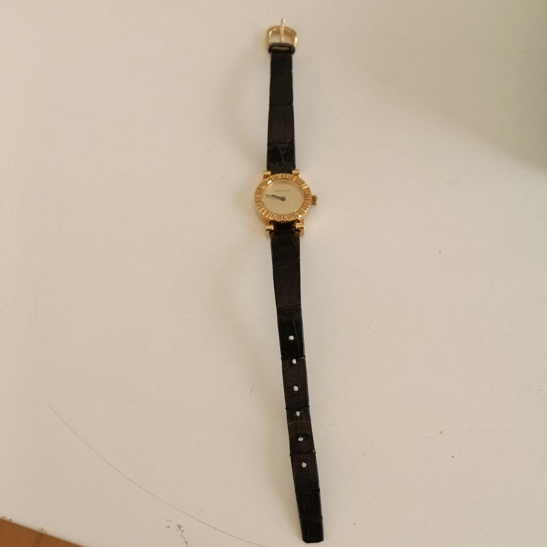 Tiffany & Co. K18 アトラスゴールドウォッチ D286.753