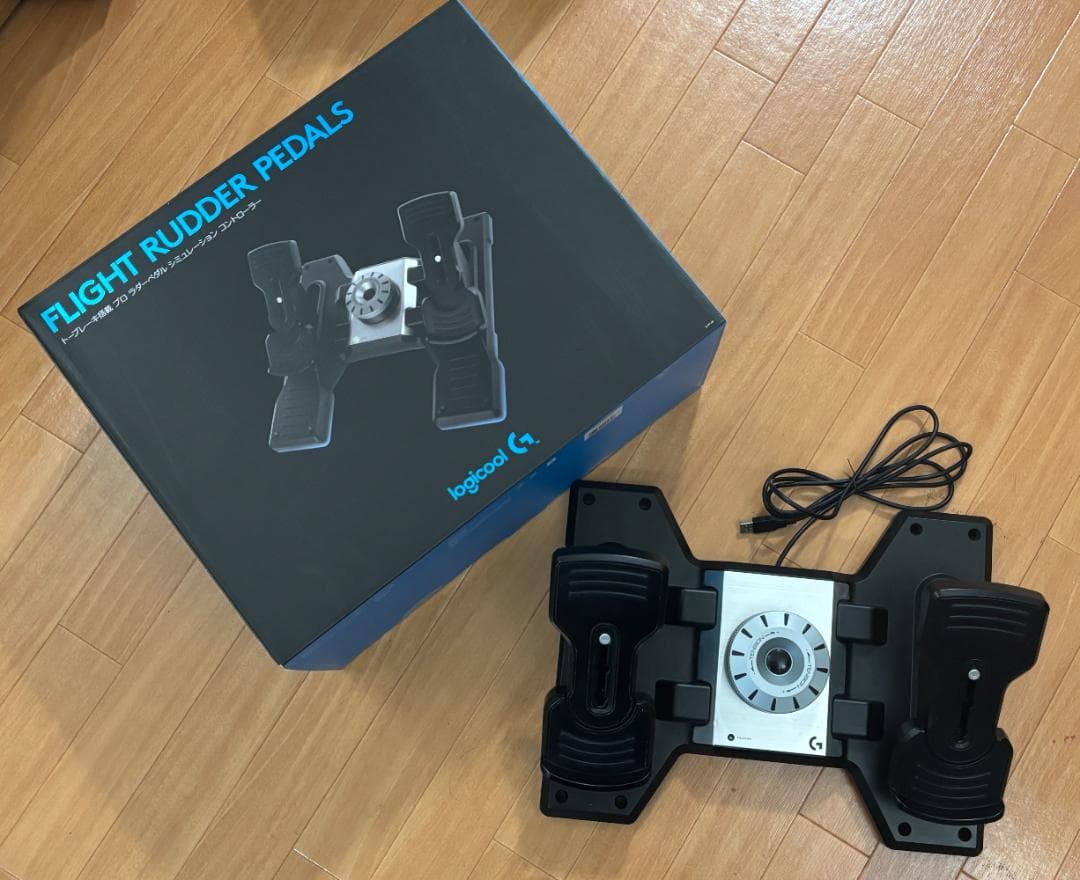 Logicool フライトラダーペダル G-PF-RP