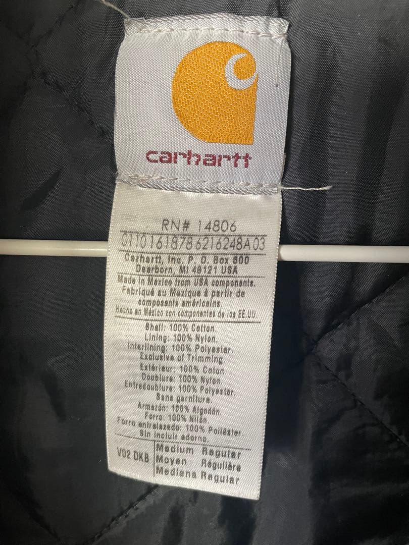 Carhartt ブラウン ベスト メキシコ製