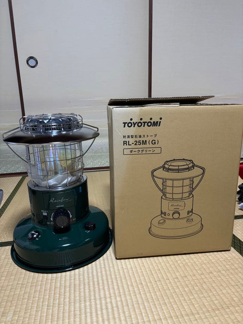 ニ*太様 【新品】トヨトミ　レインボーストーブ　RL-25M（G） ※送料込み