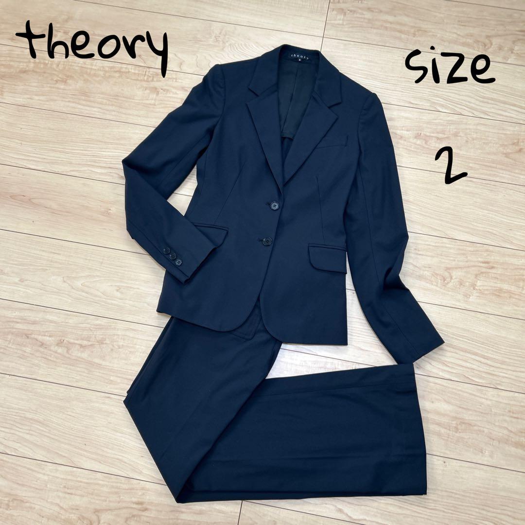 theory レディース　セットアップスーツ　パンツスーツ　2