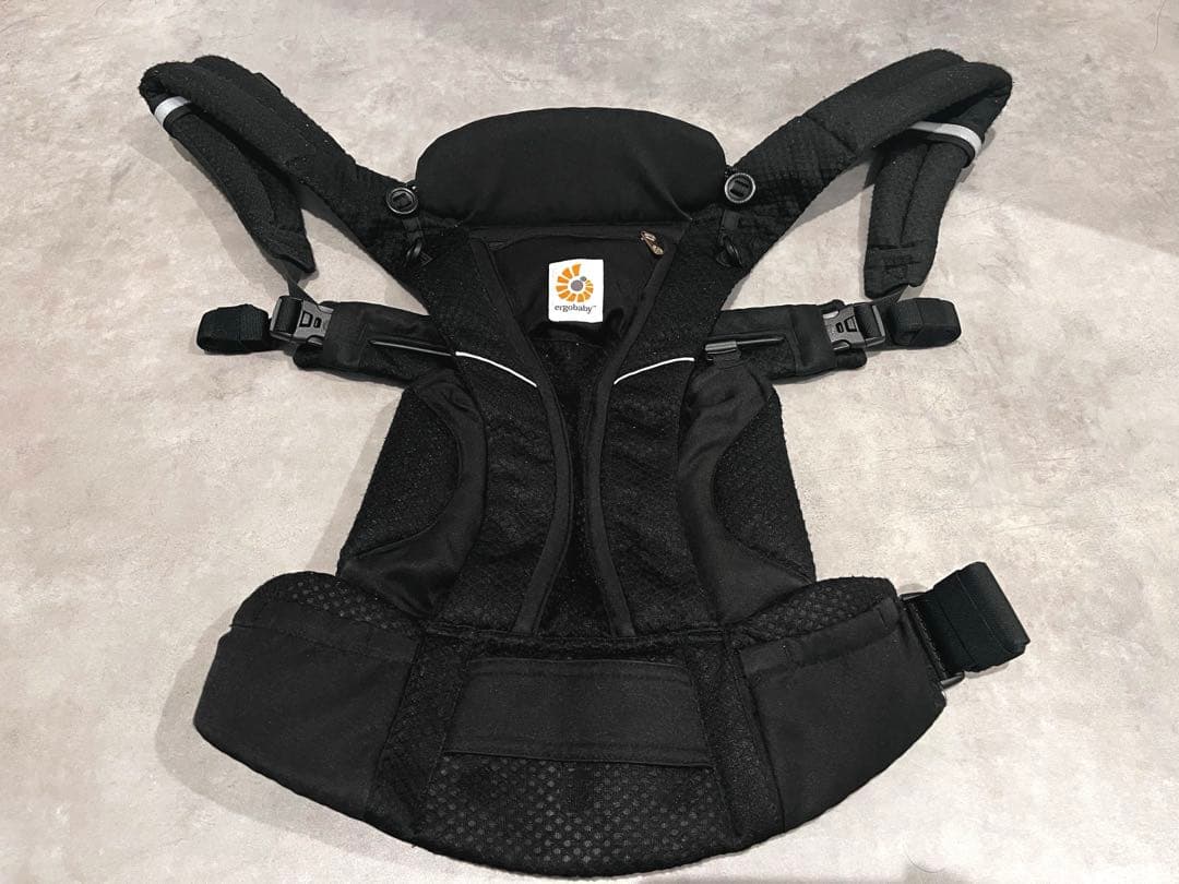 【美品】抱っこひも エルゴベビー オムニブリーズ オニキスブラック