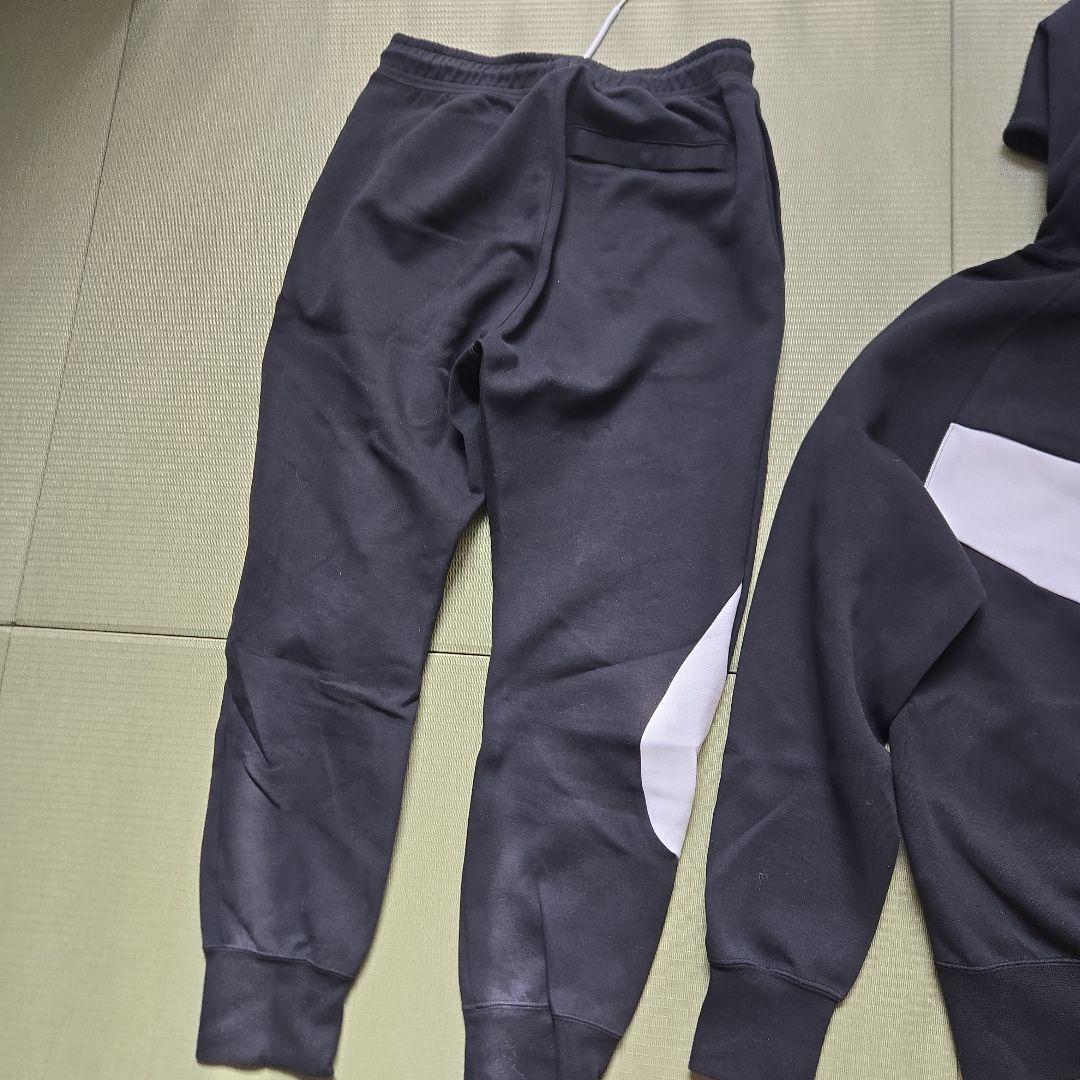 綺麗！Nike ジャージ上下セットアップ ブラック/ホワイト　M