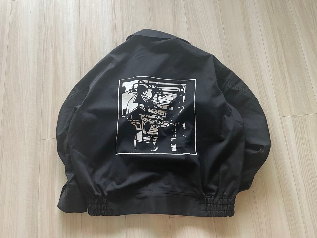 今期新作　AS×FS コーポレートブルゾン　黒