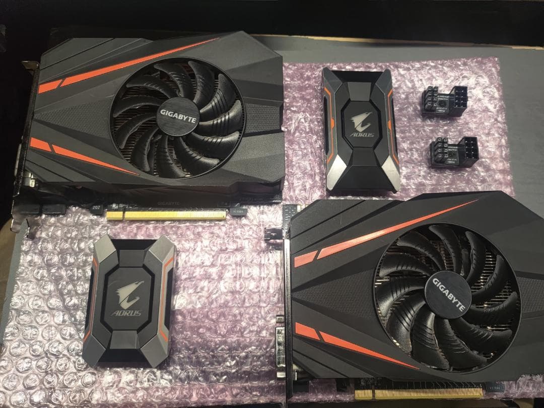 GIGABYTE GV-N1080IX-8GD SLIセット