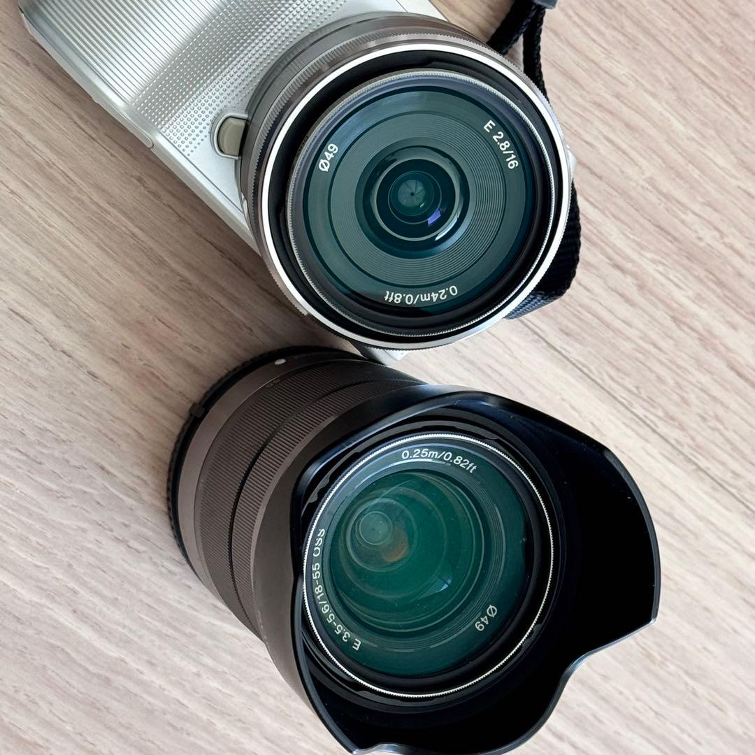 SONY α NEX-C3D ダブルレンズキット（ボディ シルバー）