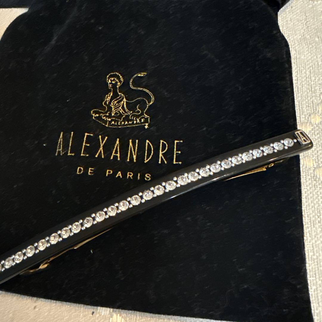 ALEXANDRE DE PARIS クリスタルヘアアクセサリー
