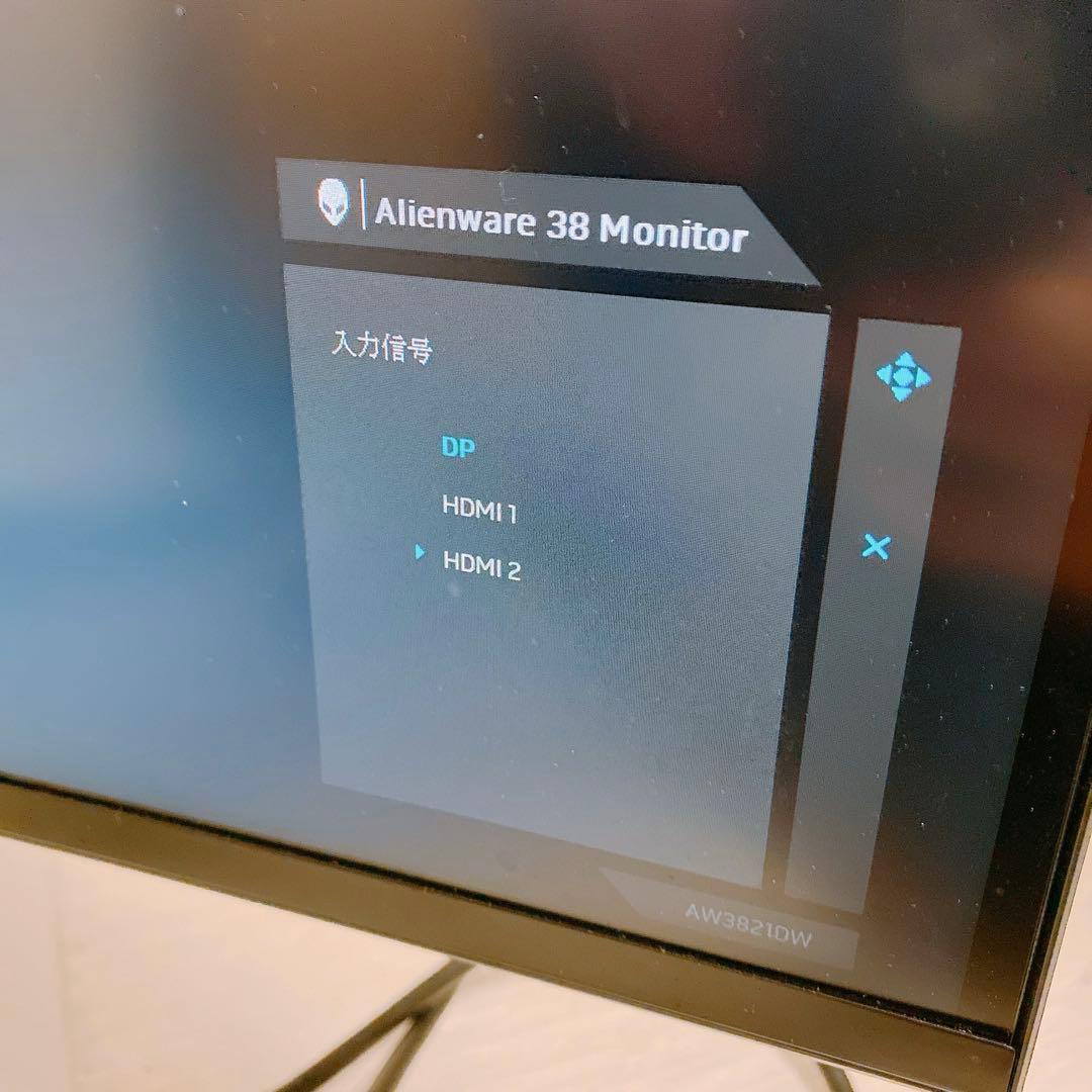 DELL Alienware AW3821DW WQHD 曲面モニター
