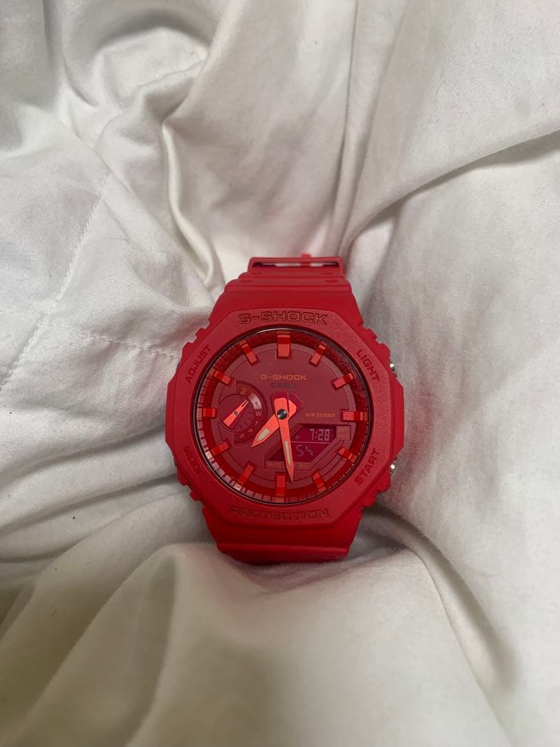 G-SHOCK GA-2100 赤色