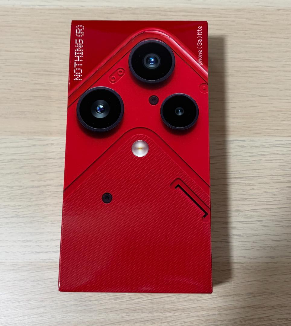 Nothing Phone (3a) lite レッド SIMフリー