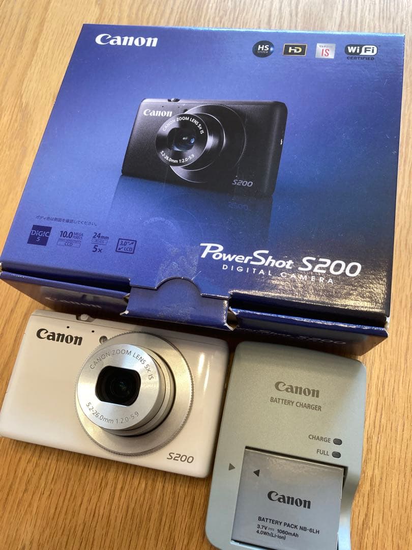 Canon PowerShot S200 レンズエラー