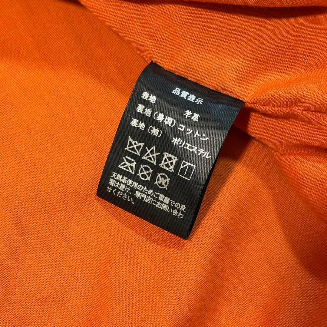 ★美品★ AT-DIRTY レザー コーチジャケット　ラグラン