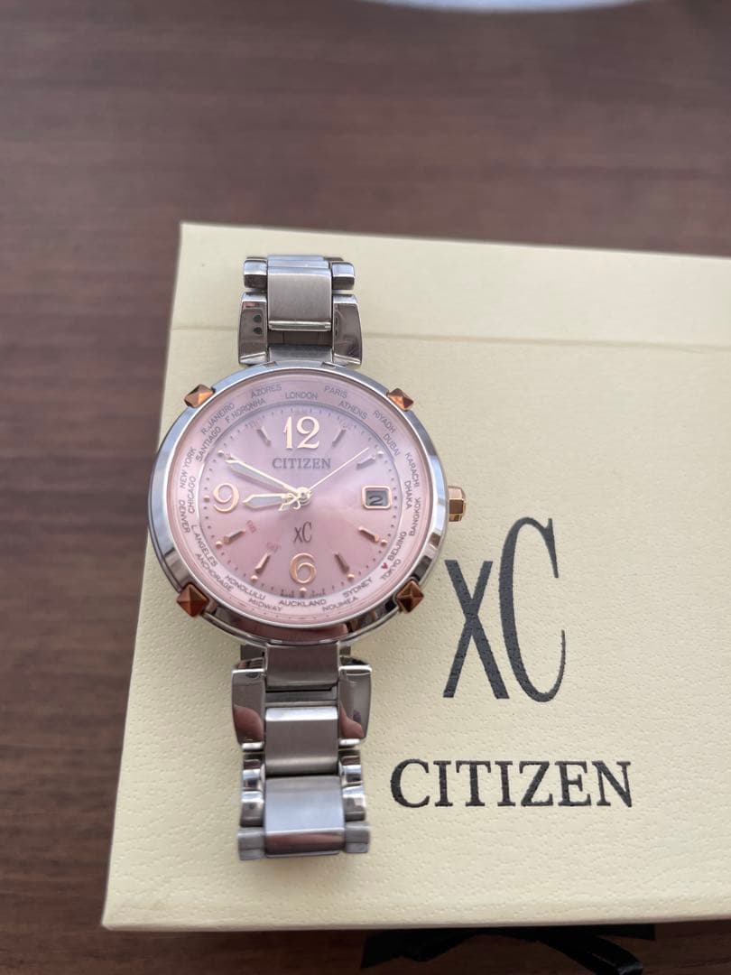 CITIZEN クロスシー 電波ソーラー ティタニア