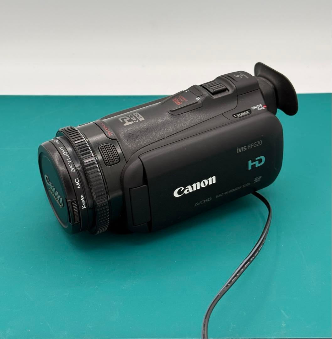 Canon iVIS HFG20 光学10倍ズーム 内蔵32GB ビデオカメラ