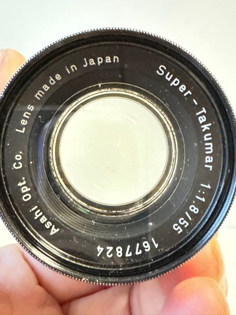 PENTAX SP &Super-Takumarレンズ2本（F1.8&F3.5）