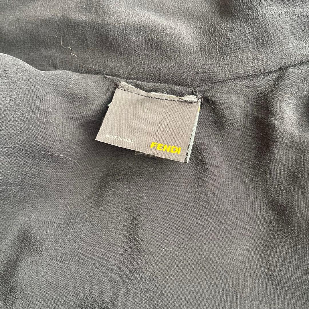 フェンディ　高級　ティペット　ファー　毛皮　マフラー　ストール　フォックス