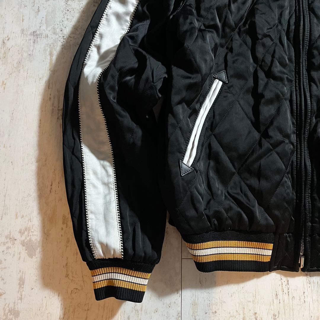 COACH コーチ アイスクリーム リバーシブル MA-1 スカジャン ブルゾン