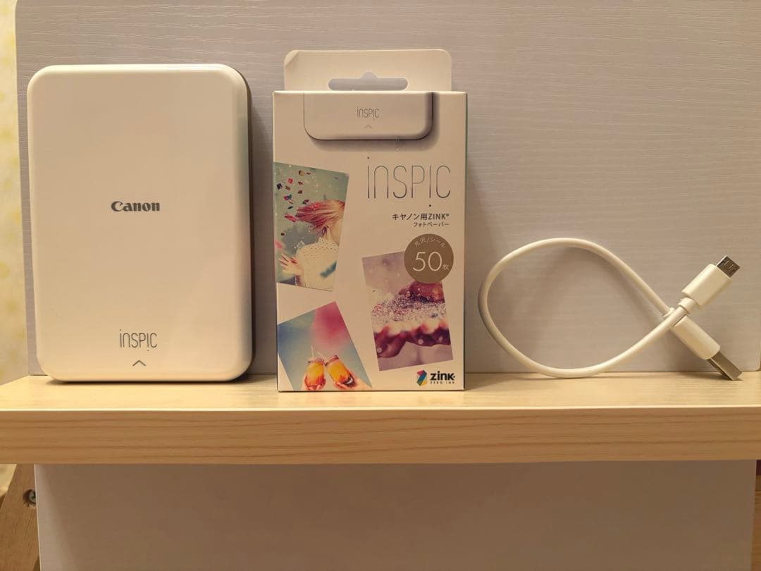 と*！様 Canon iNSPiC PV-123(ピンク) ミニフォトプリンター
