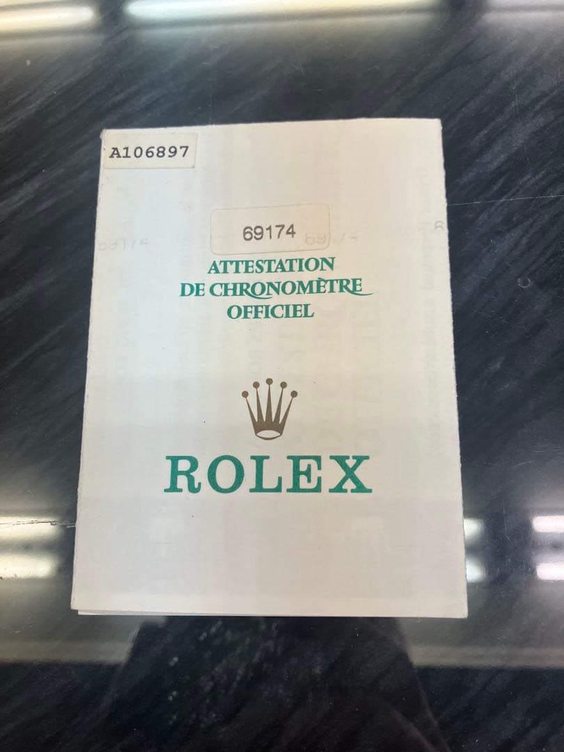 最終価格‼️ROLEX DETE JAST 69174 書類付属品