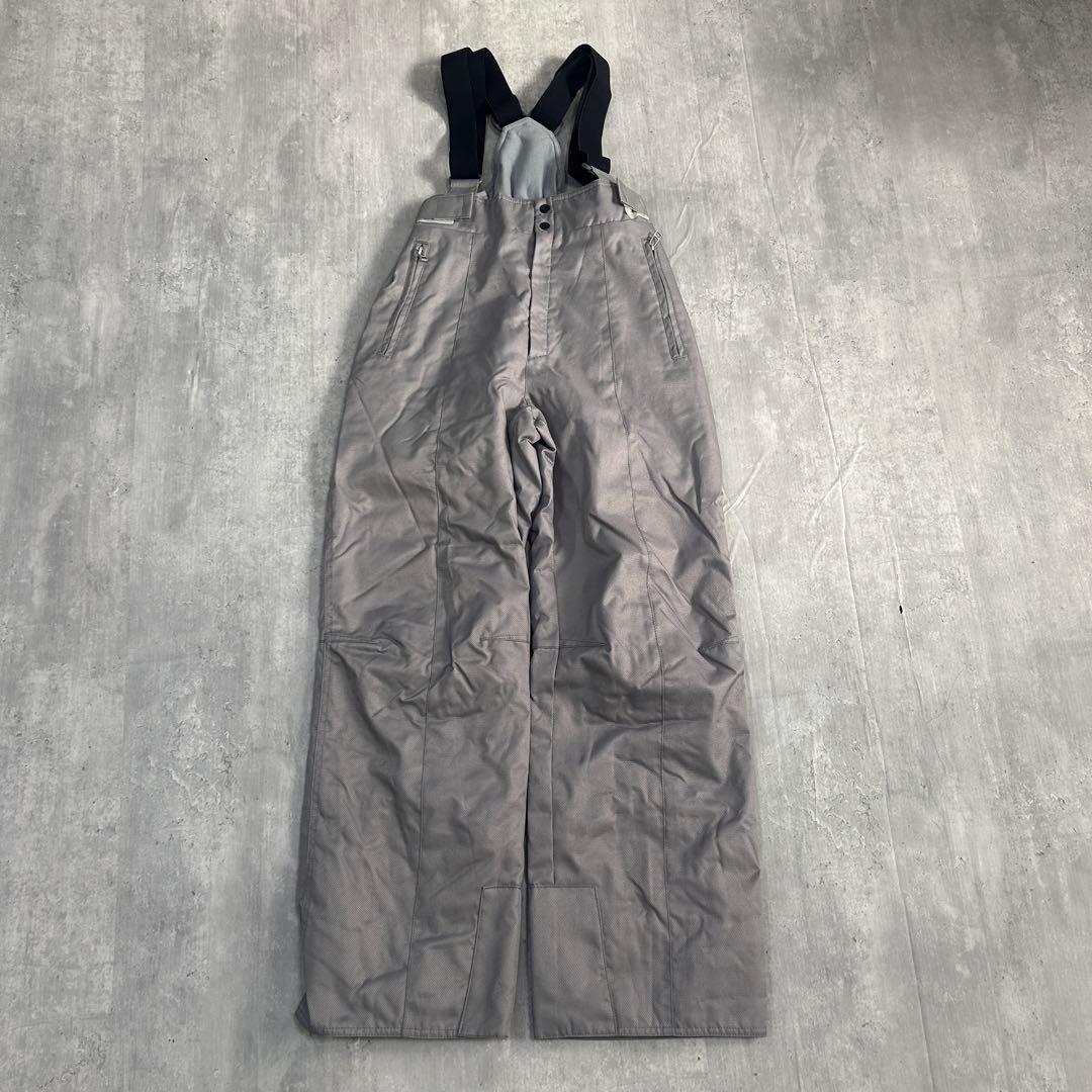 Z236 美品 エレッセ スキーウェア 上下 L レディース 赤×グレー 中綿