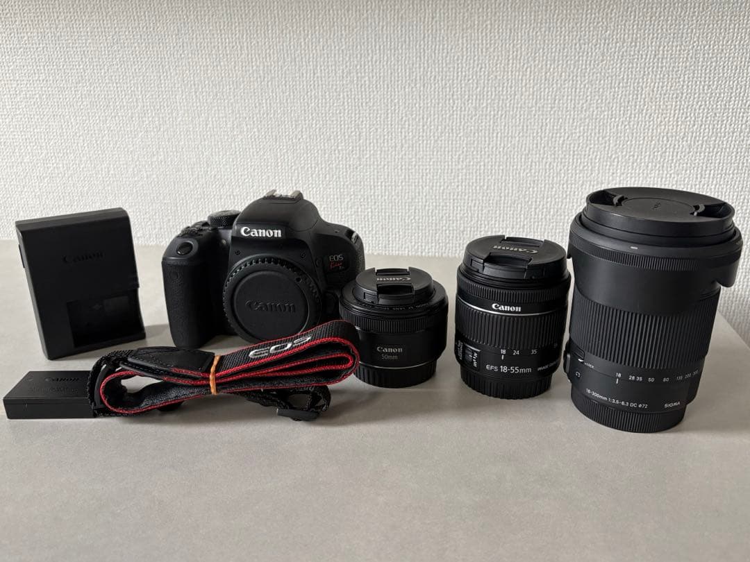 EOS Kiss x9i + レンズ3本セット