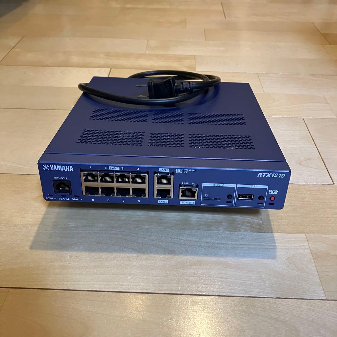 YAMAHA RTX1210 初期化済み VPNルーター