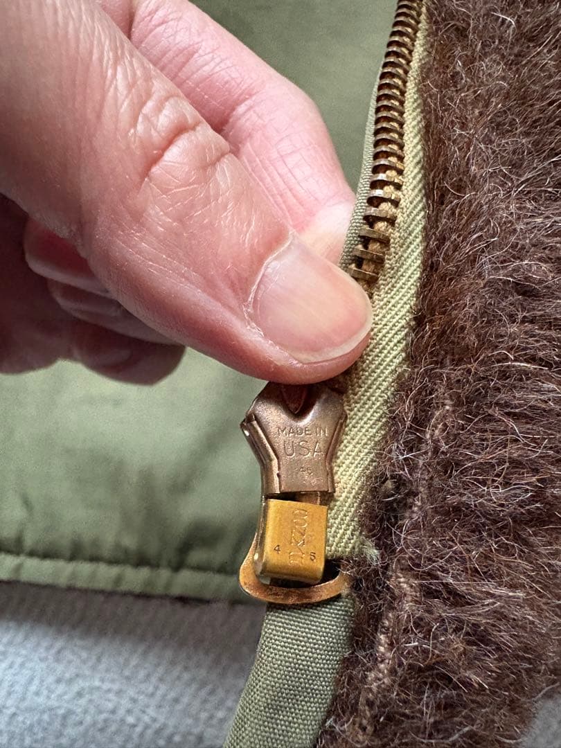 美品40s US NAVY デッキベスト アルパカ USN ヴィンテージ USA