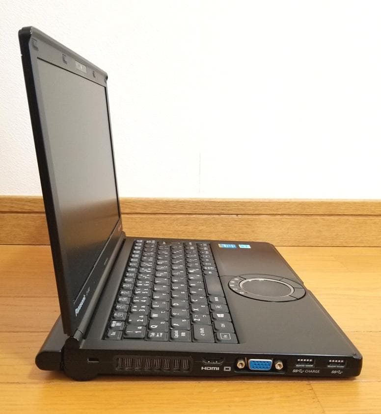 ブラック Let's note CF-SX3 SSD 8GB DVDドライブ