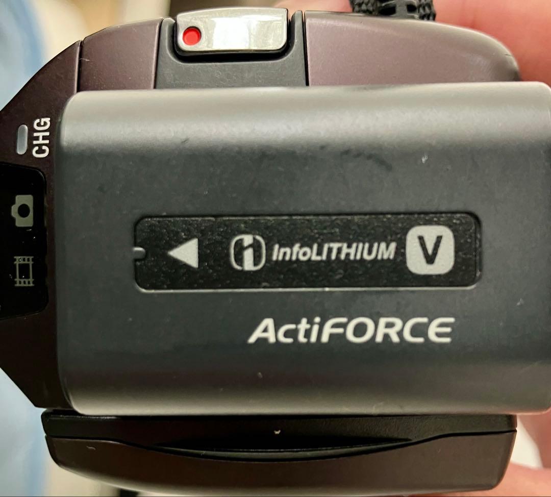 【美品・完動】SONY HDR-CX590 ビデオカメラ バッテリー・AC付属