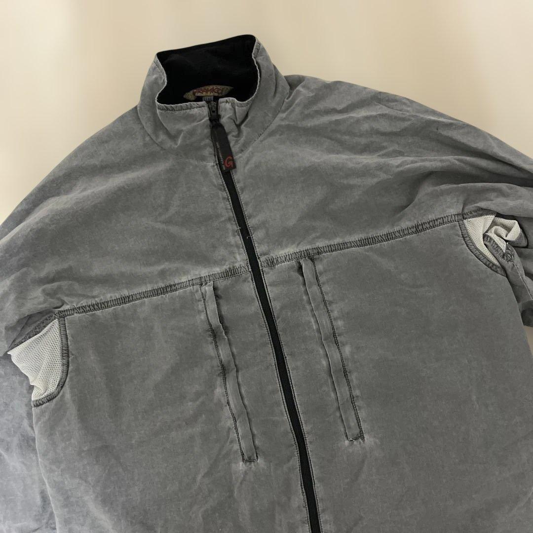 90s 00s GRAMICCI グレー フルジップジャケット マカオ製