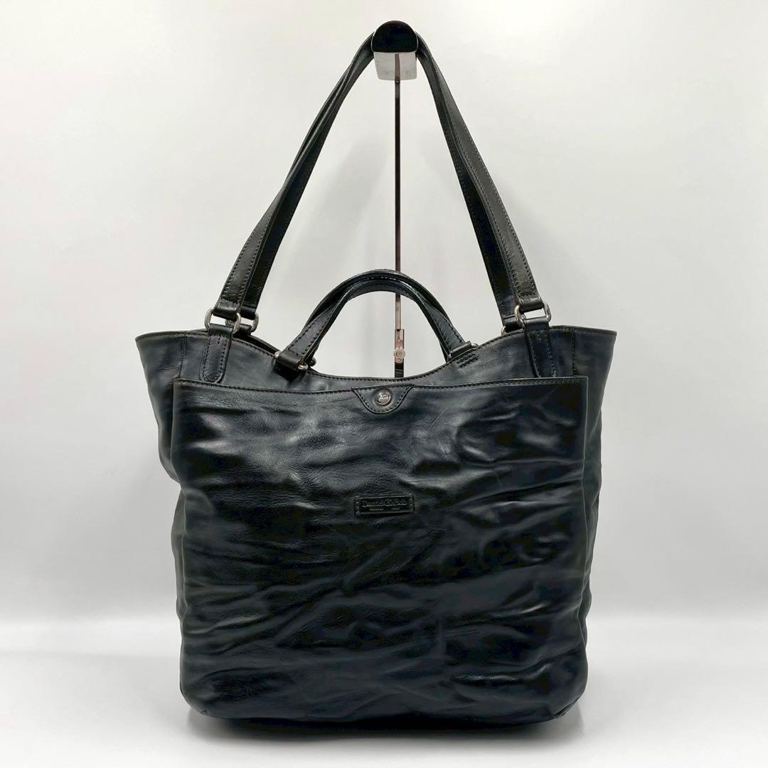 Daniel&Bob ダニエルアンドボブ 2way トートバッグ ブラック 黒