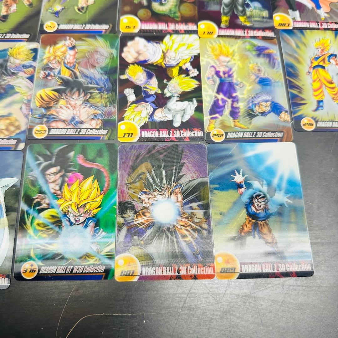 ドラゴンボールZ ウエハース　ウエファーチョコ　クリアカード　3Dカード　まとめ