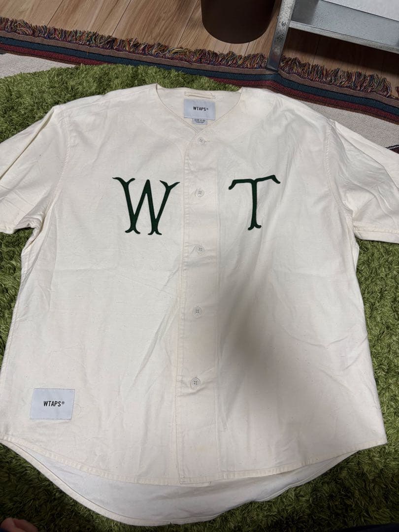 WTAPS 24ss League SS COTTON ベースボールシャツ 02