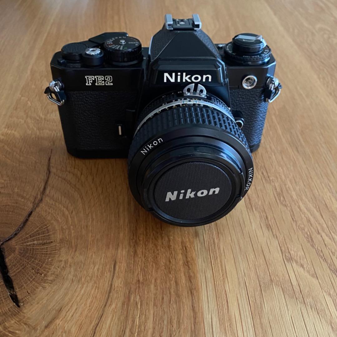 Nikon FE2 BLACK BODY 一眼レフカメラ ボディー&レンズ