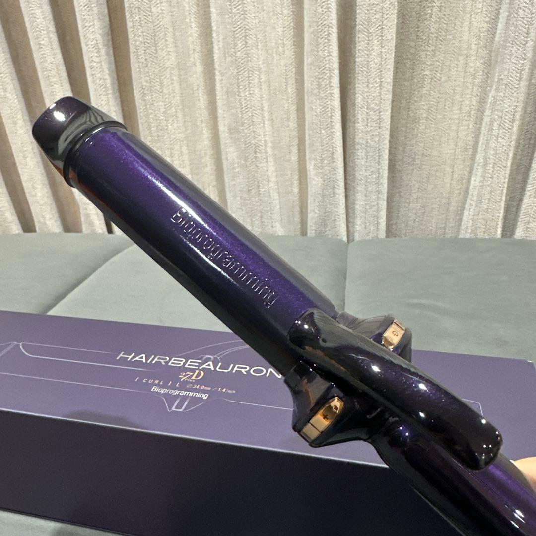 【付属品完備】ヘアビューロン　カールアイロン　34㎜　27D 美品