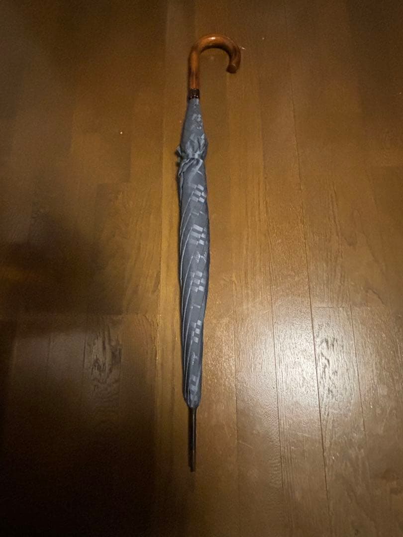 burberry バーバリー 長傘 グレー