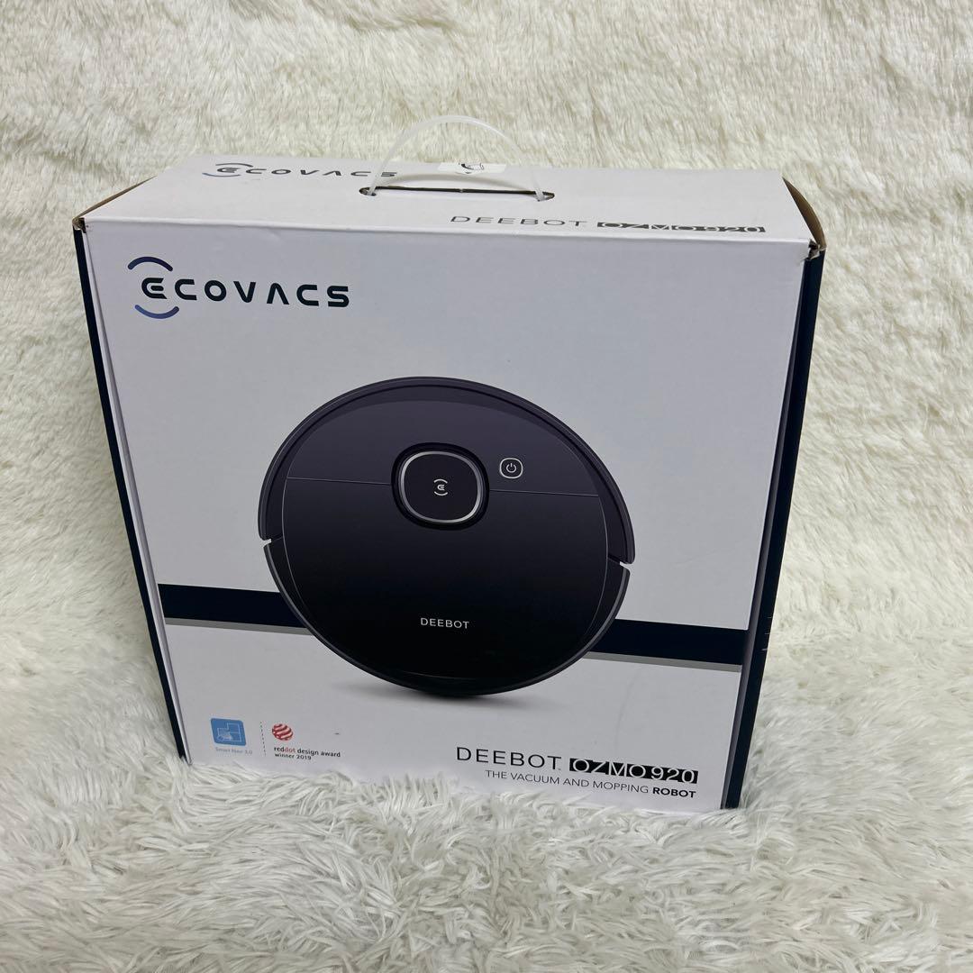 【未使用】ECOVACS DEEBOT ロボット掃除機　OZMO920 ①