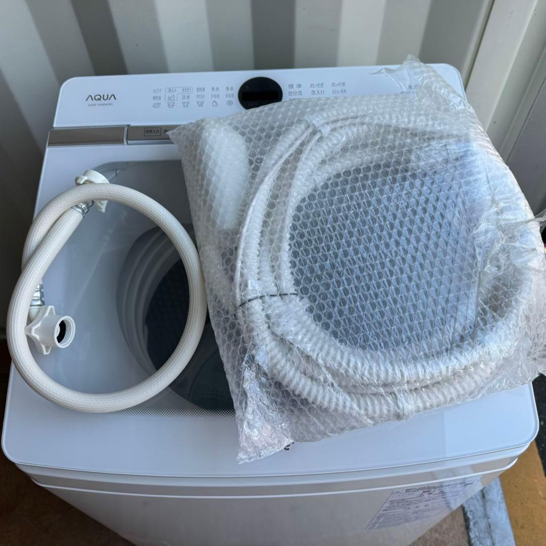 69⭐️2022年製美品★アクア　洗濯機　洗剤自動投入　インバーター　8KG