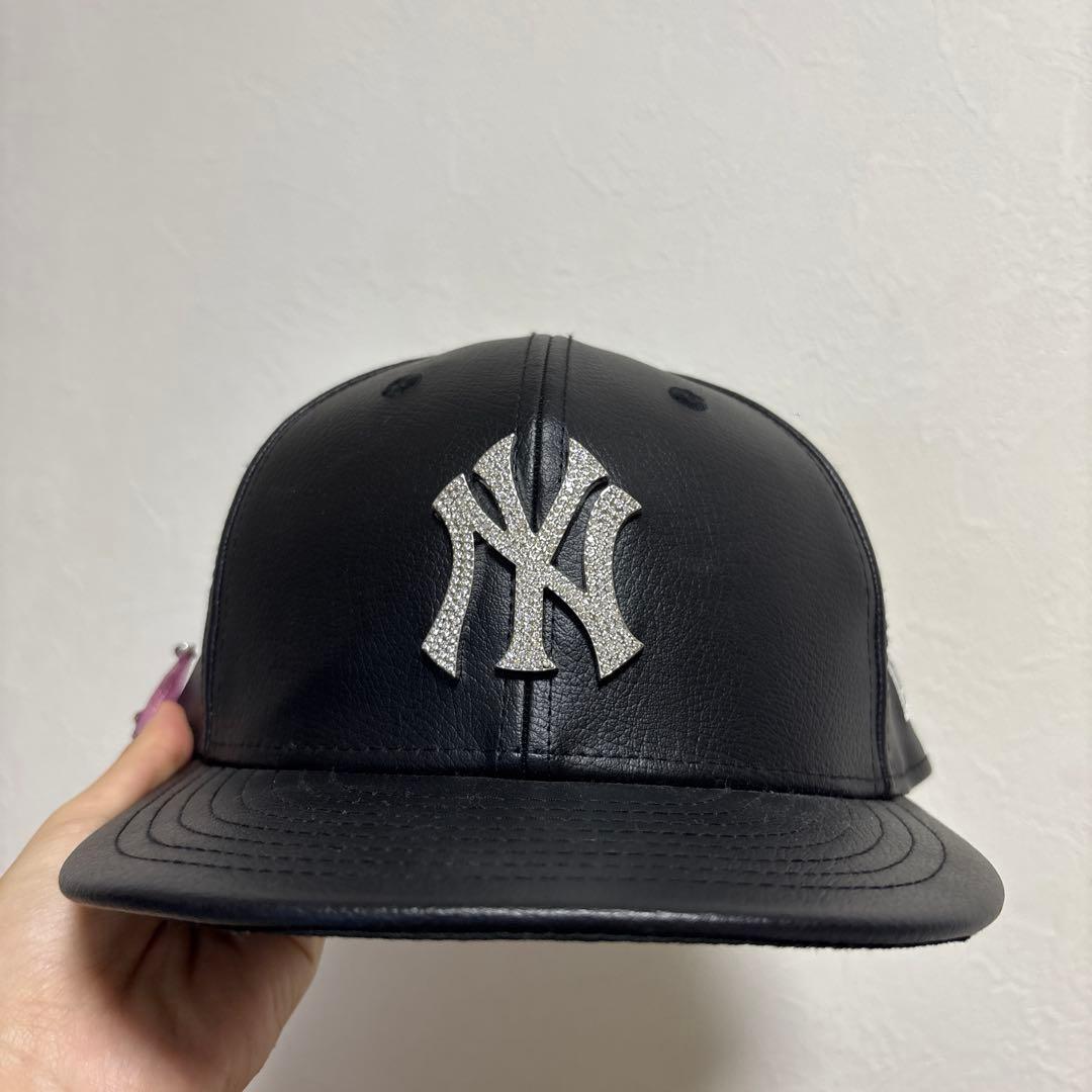 New Era ニューヨーク・ヤンキース ラインストーンキャップ