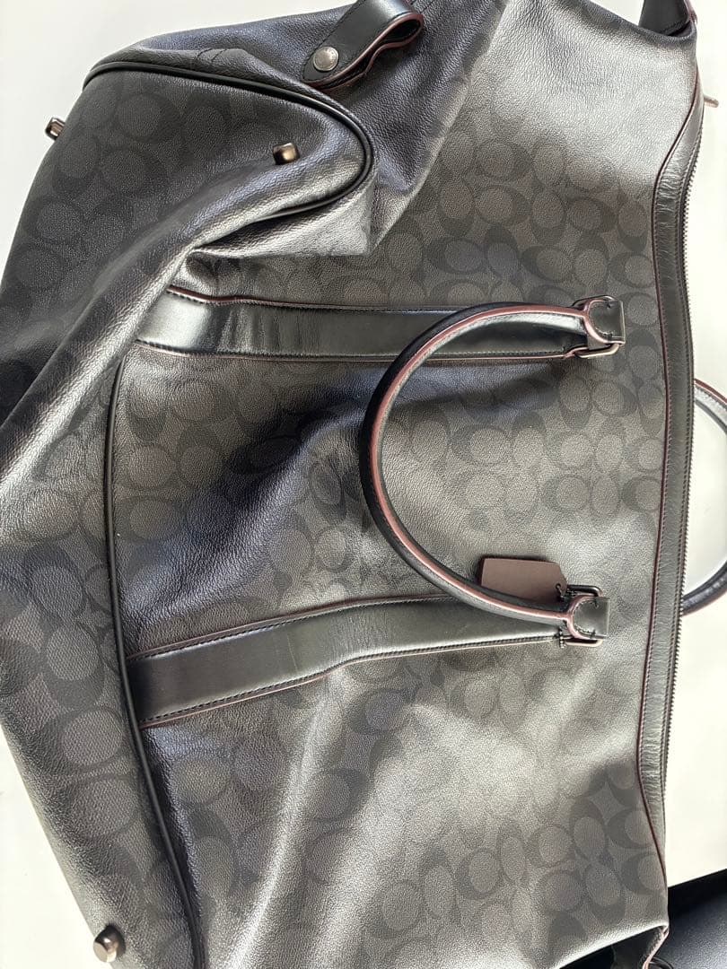 COACH ダークグレー トートバッグ