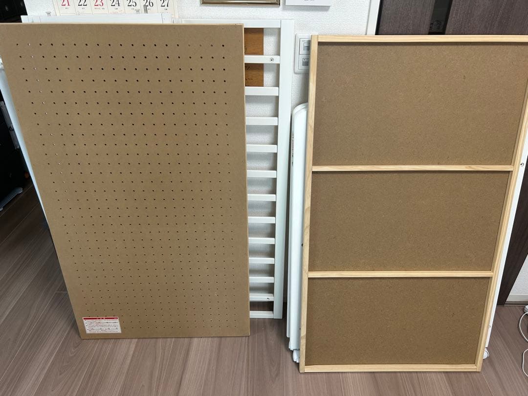 KATOJI ベビーベッド ホワイト 下段収納付き 手渡し 可