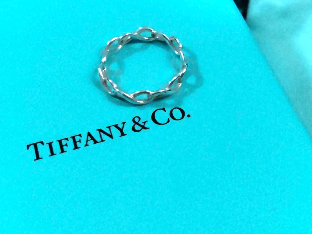 【人気】ティファニー　インフィニティ　バンドリング　シルバー925