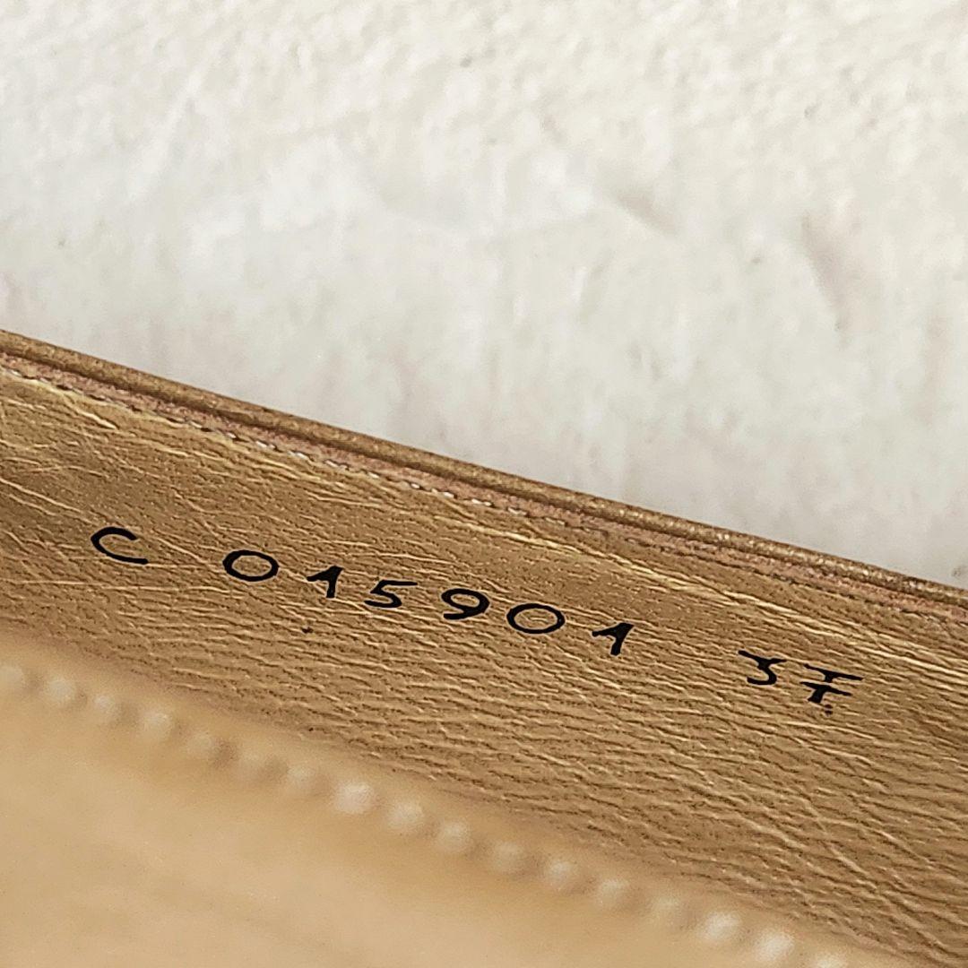 ✨極美品✨タニノクリスチー バイカラーパンプス　37B　ITALY