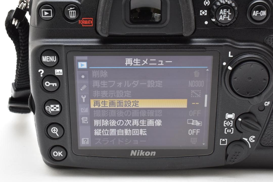 新品級 NIKON D300 ショット数 354枚 デジタル ボディ H126