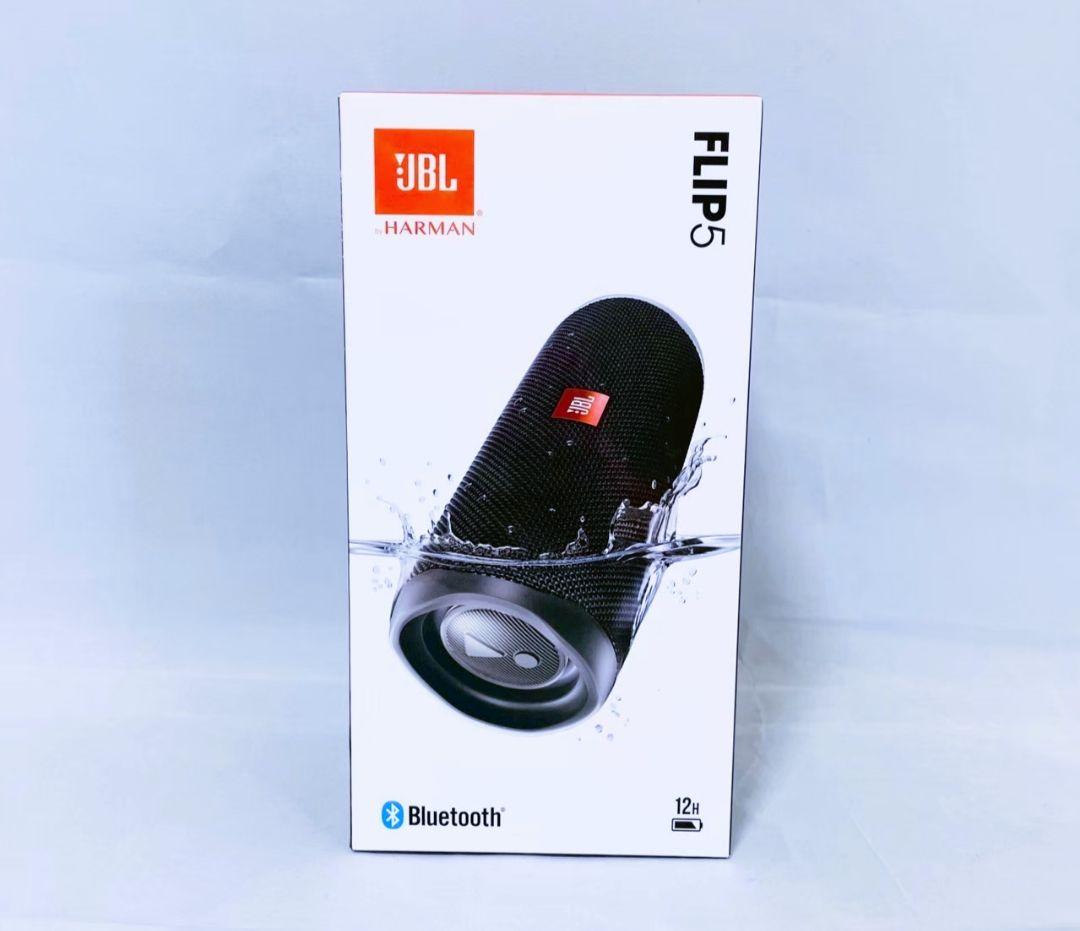【新品】JBL FLIP5 ポータブルBluetoothスピーカー ブラック