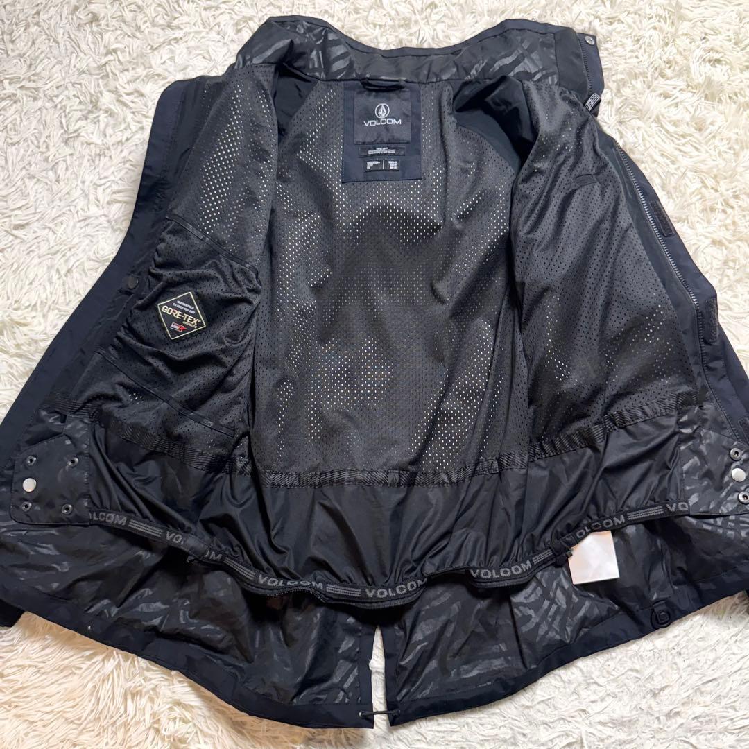 ボルコム　ゴアテックス　スノボウェア　マウンテンジャケット　バックロゴ　JP S