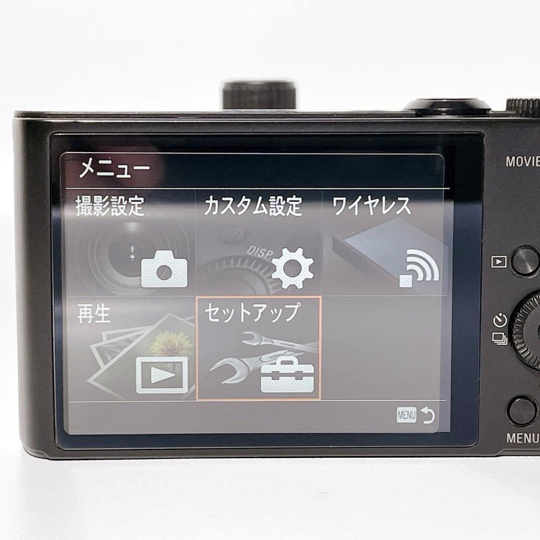 SONY Cyber-shot DSC-WX350 ブラック コンデジ 極美品