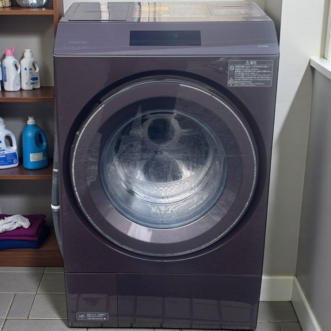◇TOSHIBA 東芝電気洗濯乾燥機 TW-127XP2R 2023年製